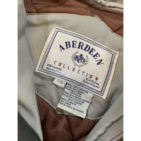 Aberdeen Coat Mens L Barn Field Chore Hooded Quilted Liner Insulated Utility - Picture 10 of 10